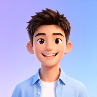 阿辰 阳光暖男AI人设头像