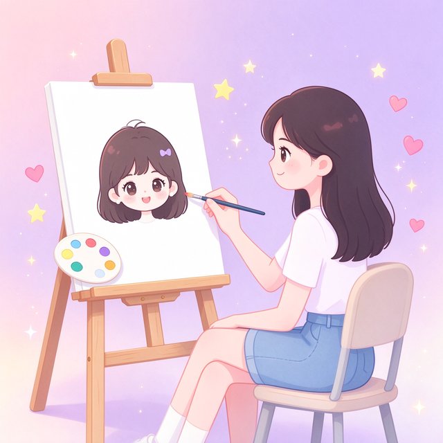 夜色ai自由定制专属虚拟人设的插画